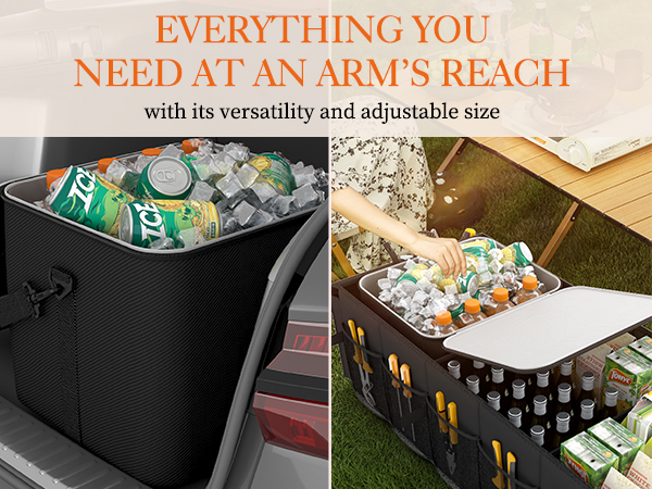 car trunk organizer