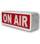ON AIR Light Sign Recording Sign Studio Warning Signfor (Studio/Home Studio/Company/Desk or Wall ...