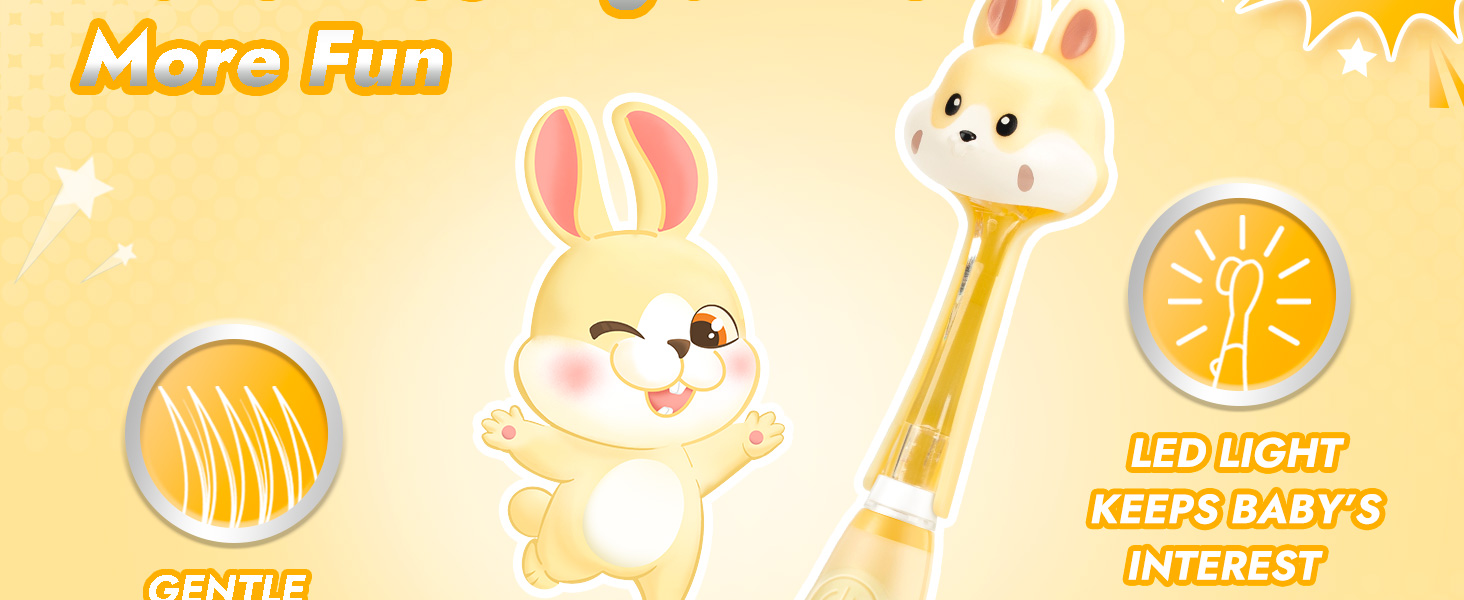 toddler electric toothbrush age 2-4