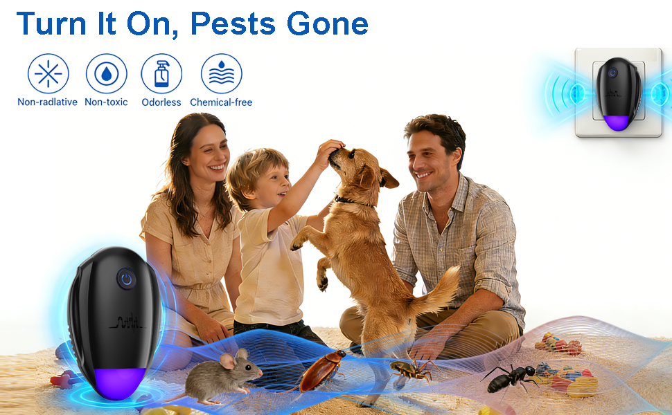 mice repellent indoor ultrasonic pest repeller bug repellent indoor mouse traps indoor for home