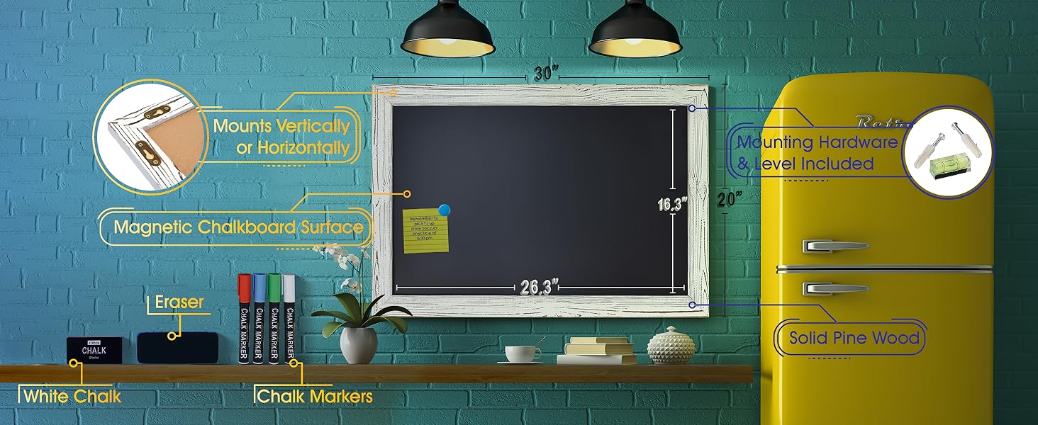 Magnetic Chalkboard