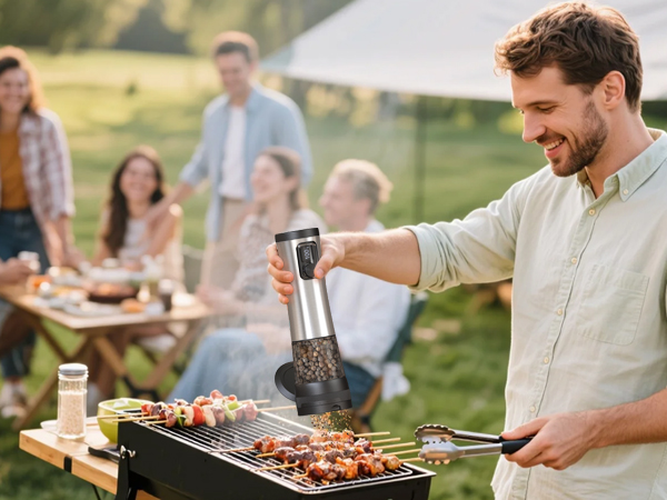 salt pepper grinder set
