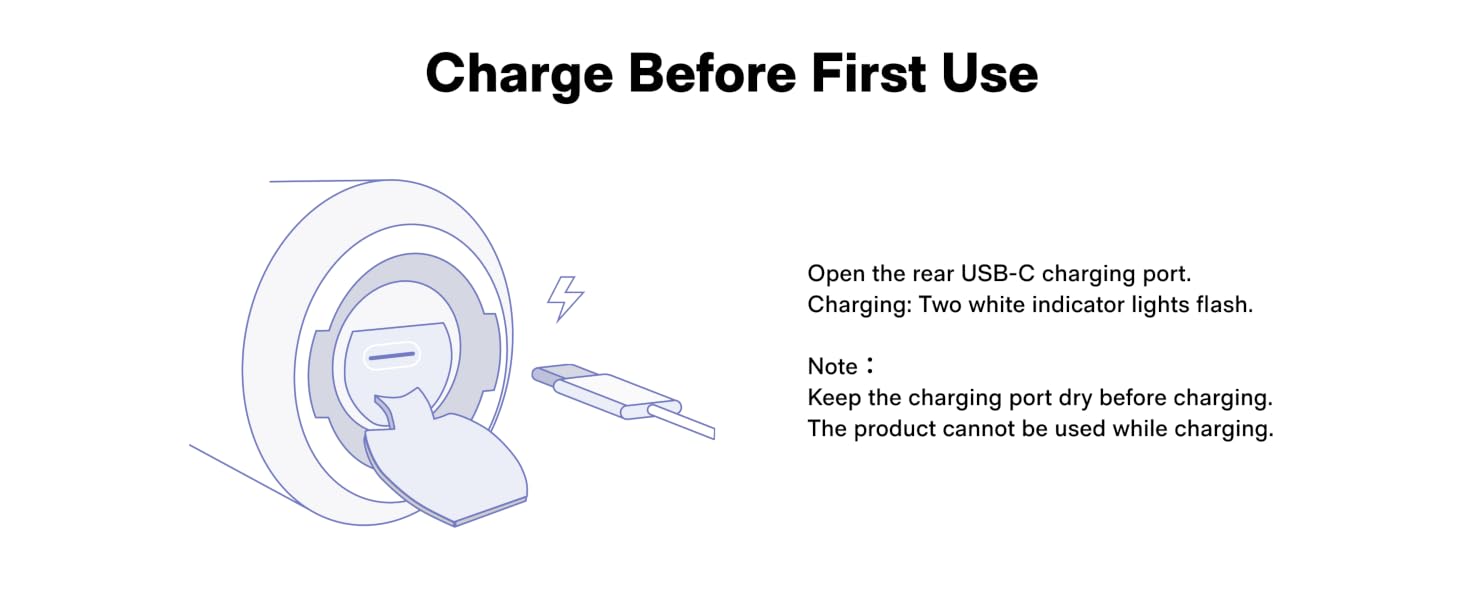 Charge Before First Use