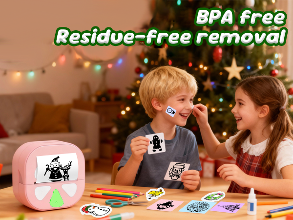 sticker printer sticker maker machine print pod mini printer photo christmas gifts stocking stuffers