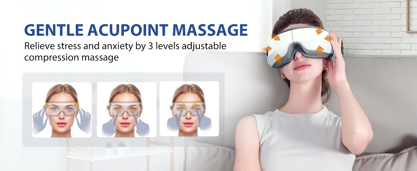 Heated Eye Mask for Migraines Relief