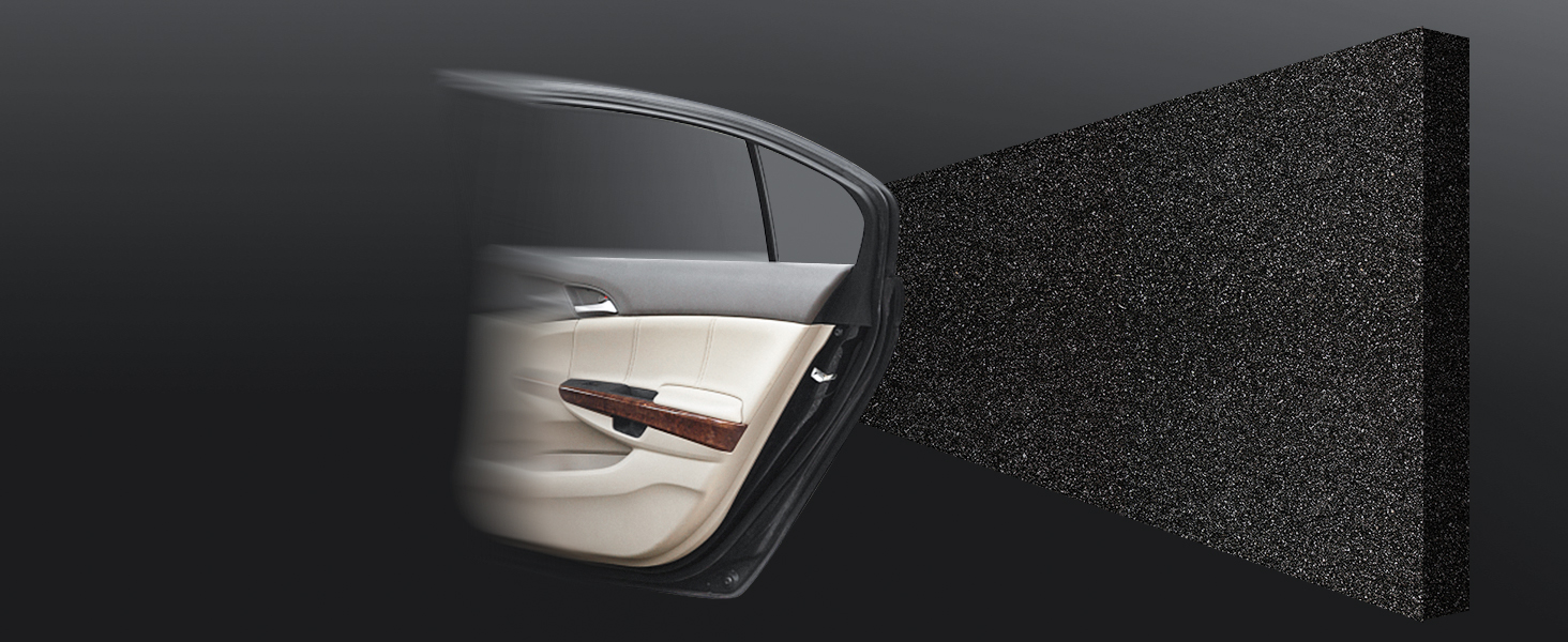 High Density Self-Adhesive Sound Insulation Acoustic Foam