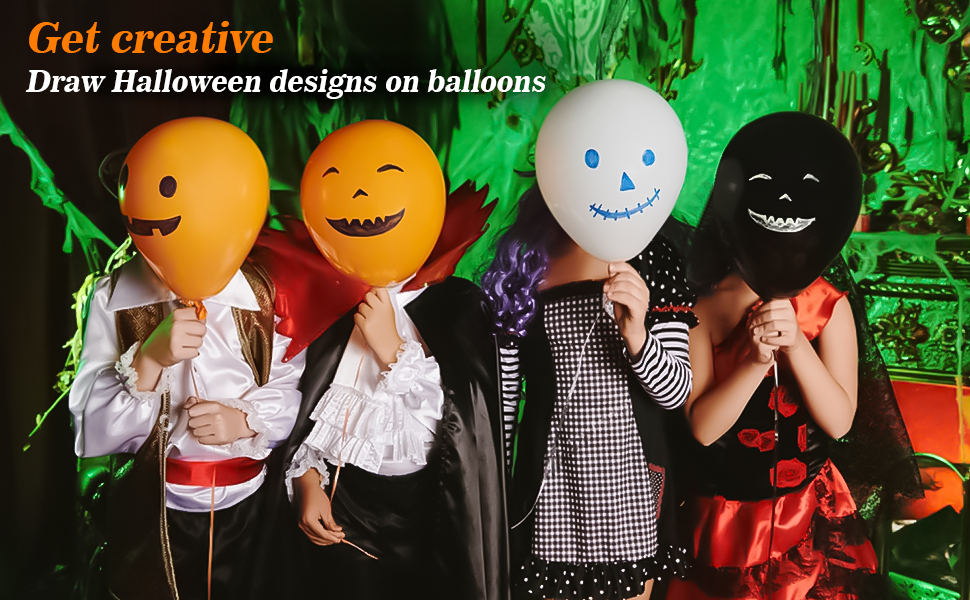 globos de halloween