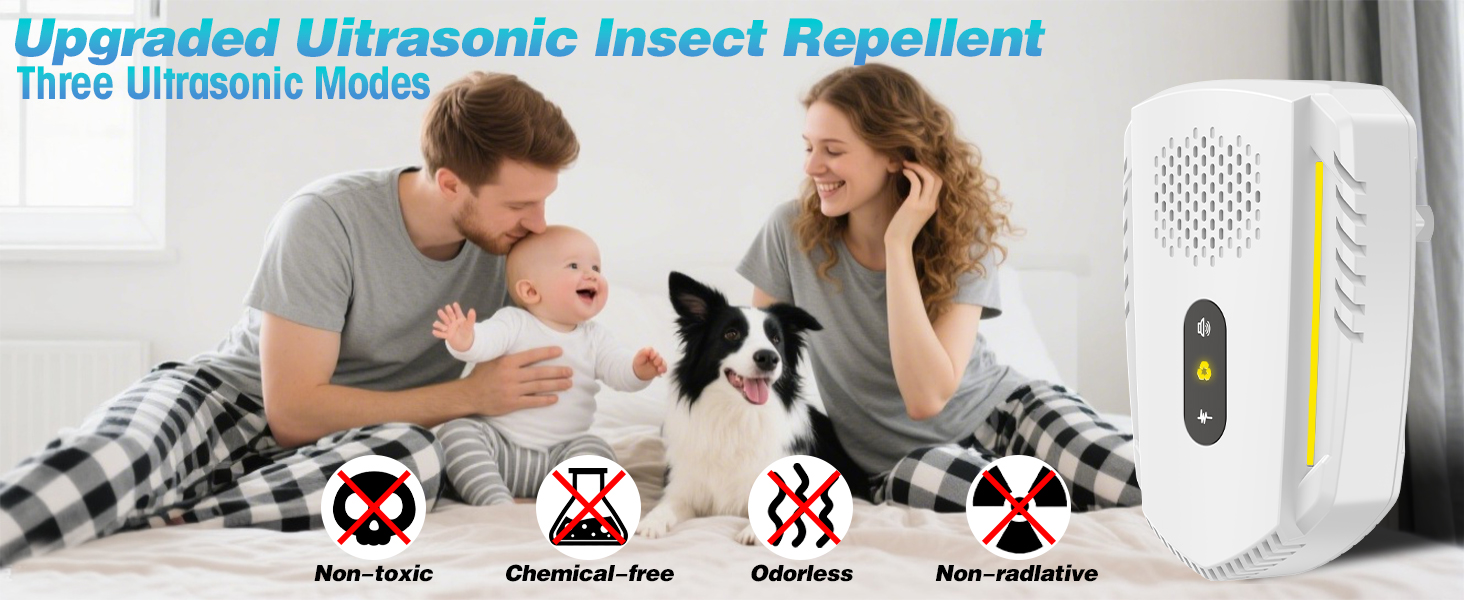 Ultrasonic Pest&amp;amp;Insect Repeller