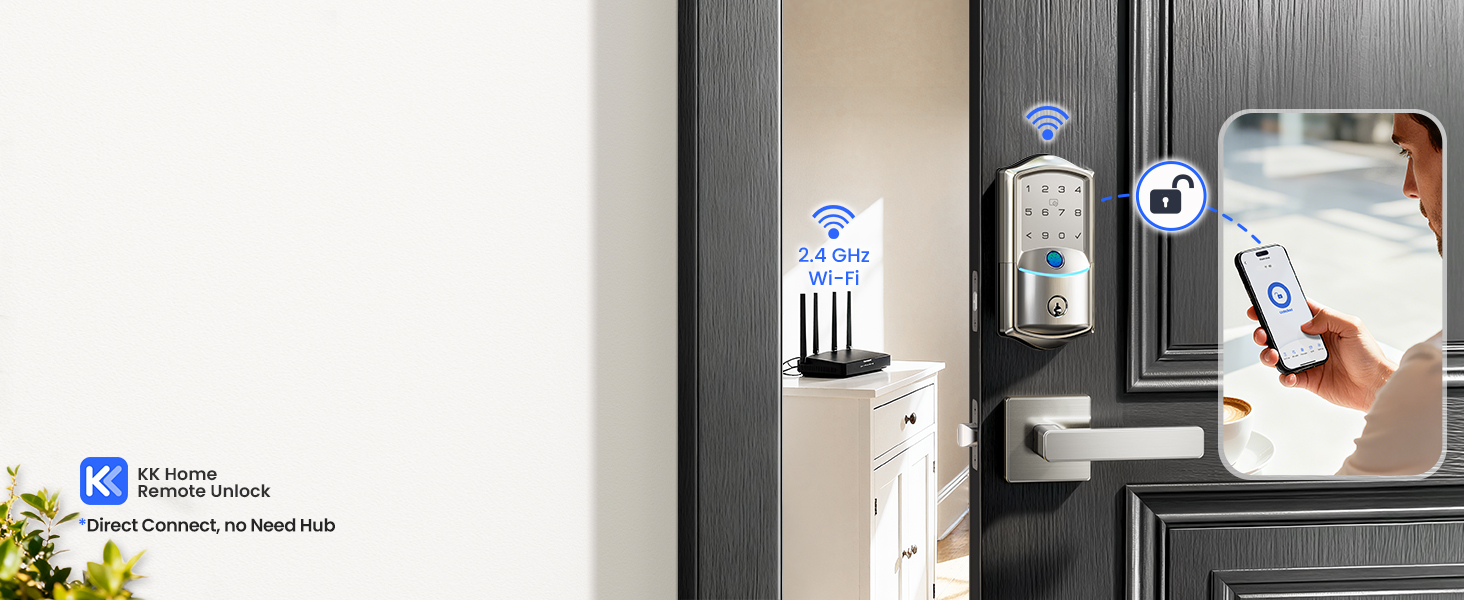 front door lock set APP Remote Control