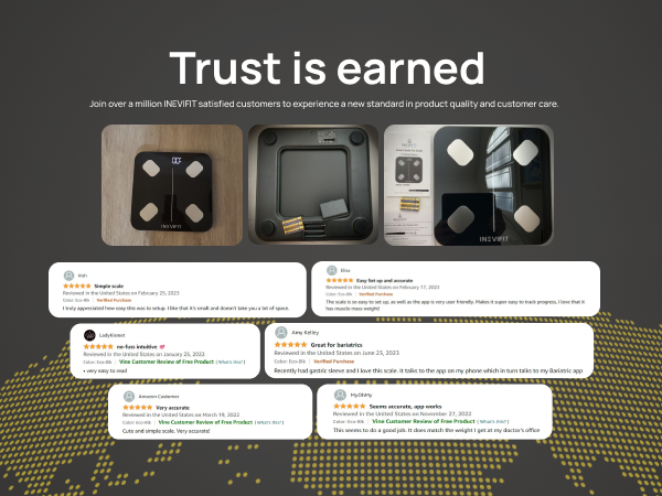 I-BF004 - Bluetooth Smart Body Fat Scale - Premium A+