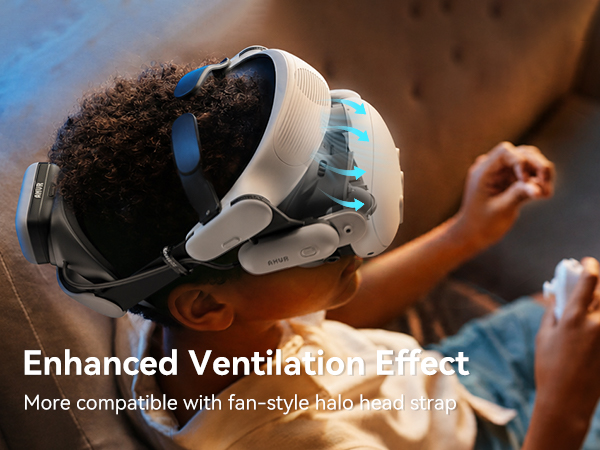 FC4M Battery Head Strap with Fan
