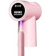 Wall Mounted Toothbrush Holder, 3-in-1 Electric Toothbrush Organizer &amp; Sanitizer, Smart Lid Senso...