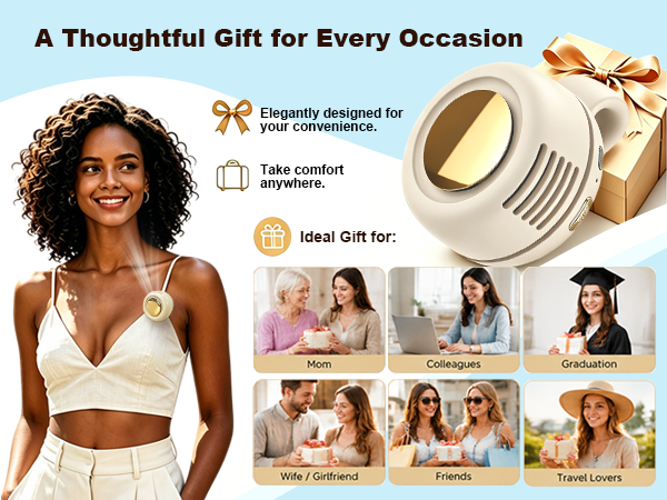 Portable Silent Mini Bladeless Personal Fan
