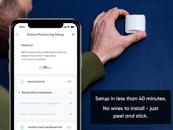 Easy to install DIY home security system from smart home company Wyze, control via the app &amp; keypad