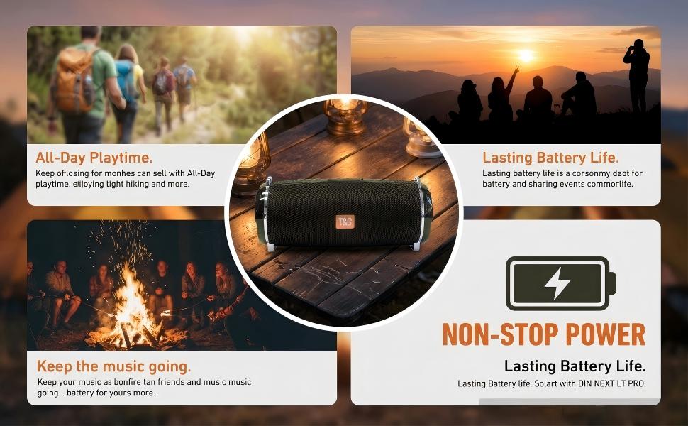 Compact Bluetooth Speaker for Travel