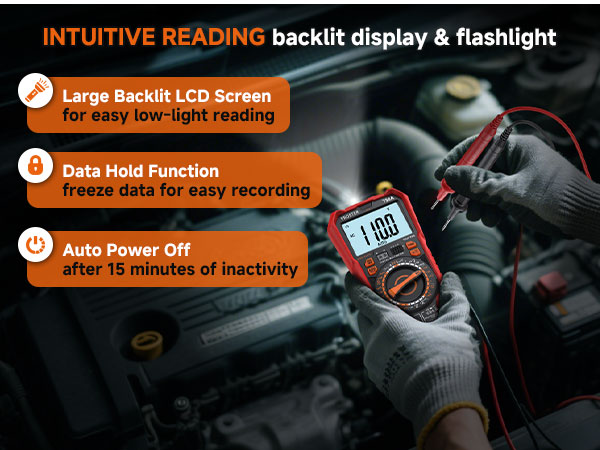 Multimeter 6000 Counts TRMS Auto Range