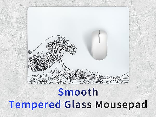 glass mouse pad