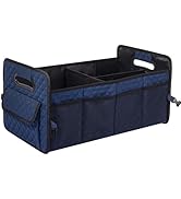 JiatuA Car Trunk Organizer for SUV, Car Storage Organizer Collapsible Multi Compartment Container...