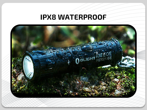 i3E EOS PMMA TIR Lens AAA EDC Flashlight 90 Lumens Compact Keychain Flash Light