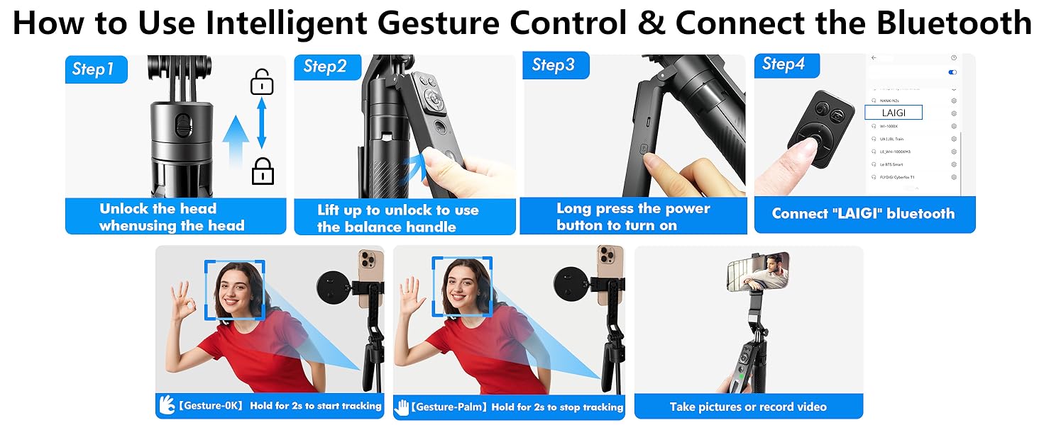 phone tripod with light