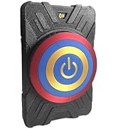 Game Room Decorative Light Switch Cover, Black Rotating Wall Plates, for 1 Gangs Standard Size Li...