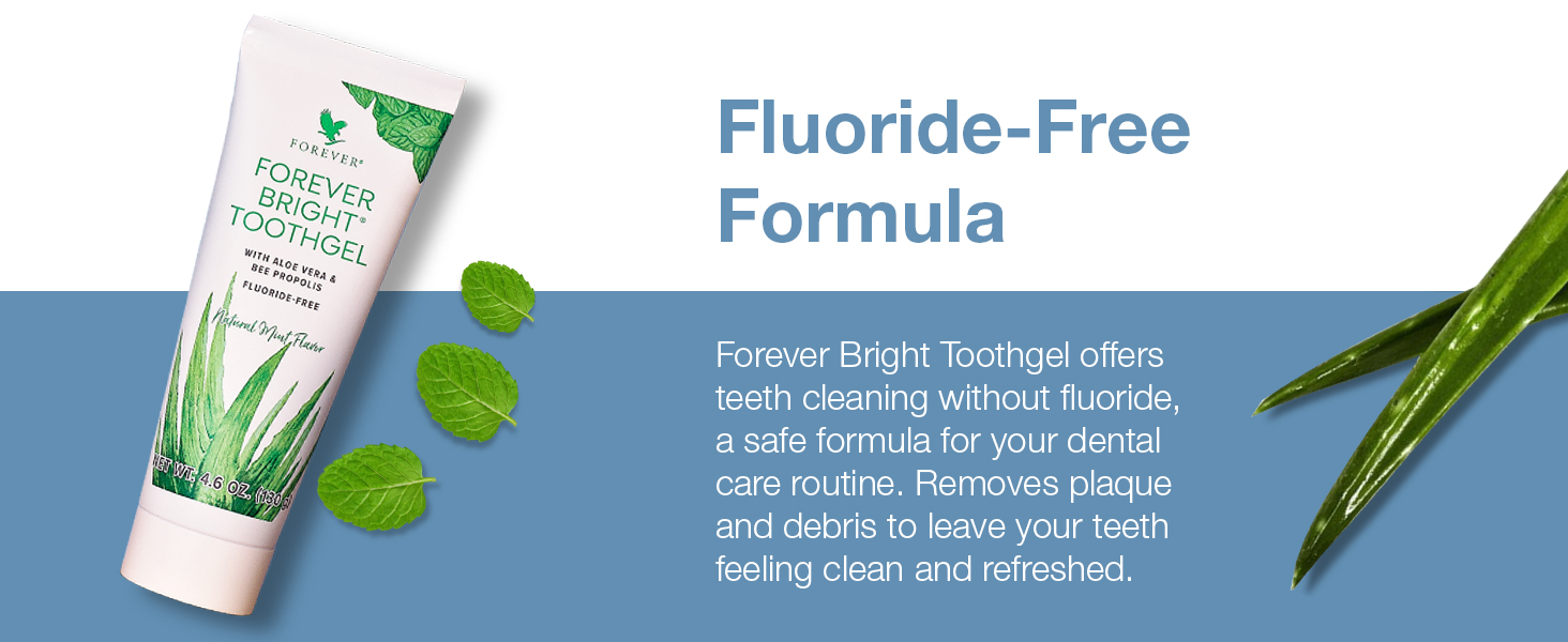 aloe vera toothpaste forever toothgel products fluoride free teeth gums dental propolis fresh clean