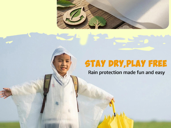 rain ponchos kids