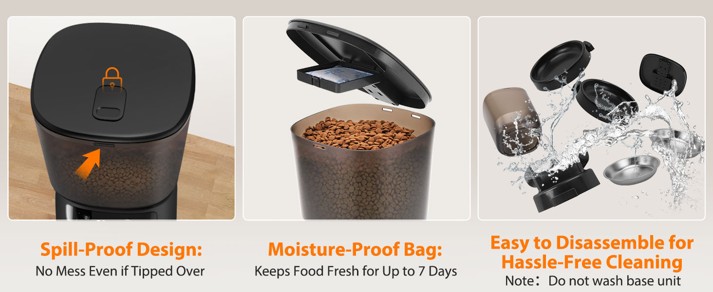 automatic cat feeders 2 cat