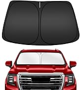ARISMOTOR Windshield Sun Shade for GMC Yukon XL 2021-2025, Custom Fit Foldable Front Window Sunsh...