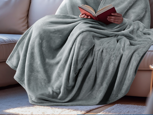 ash grey blanket