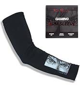 flash Beyond Gaming Arm Sleeve – Lightweight Compression Fabric, Anti-Slip Fit, Sweat-Wicking for...