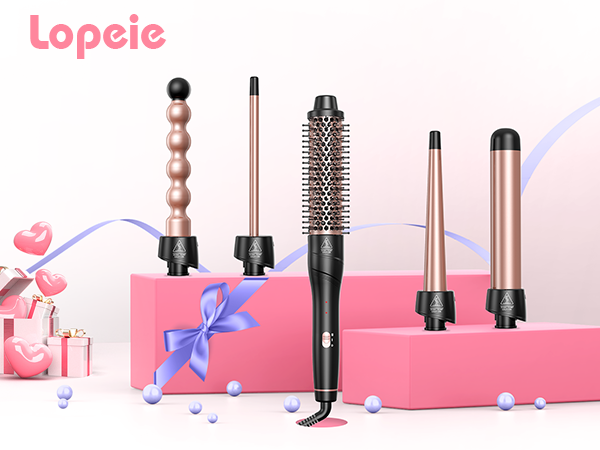 5 in 1 Curling Wand Set