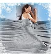 KMUSET Cooling Blanket Twin (60"x80"), Double Sided Summer Cooling Blankets for Hot Sleepers &amp; Ni...