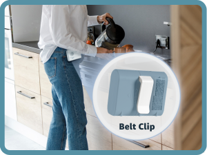 synlett caregiver pager belt clip portable nurse call button home care elderly gift senior hospital