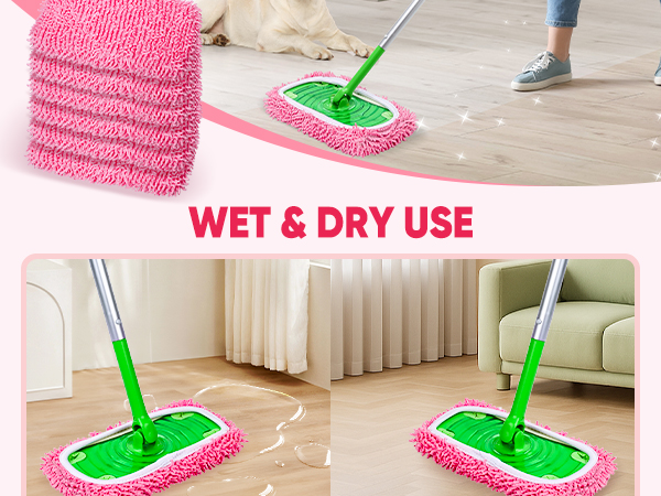microfiber mop pads