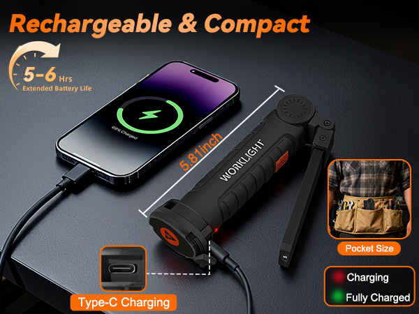 Rechargeable &amp; Compact