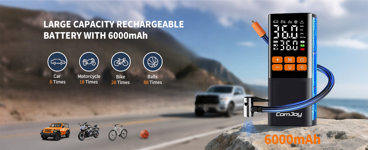 rechargeable air pump