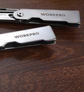 WORKPRO 3-Piece Quick Change Folding Pocket Utility Knife Set with Belt Clip