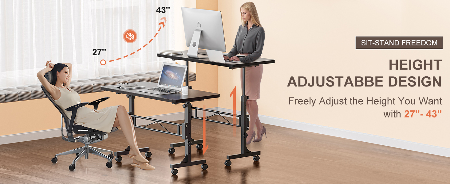 Small Standing Desk Adjustable Height