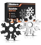 Gifts for Men, 2Pcs 18-in-1 Snowflake Multitool Stocking Stuffers for Men, Christmas Gifts for Me...