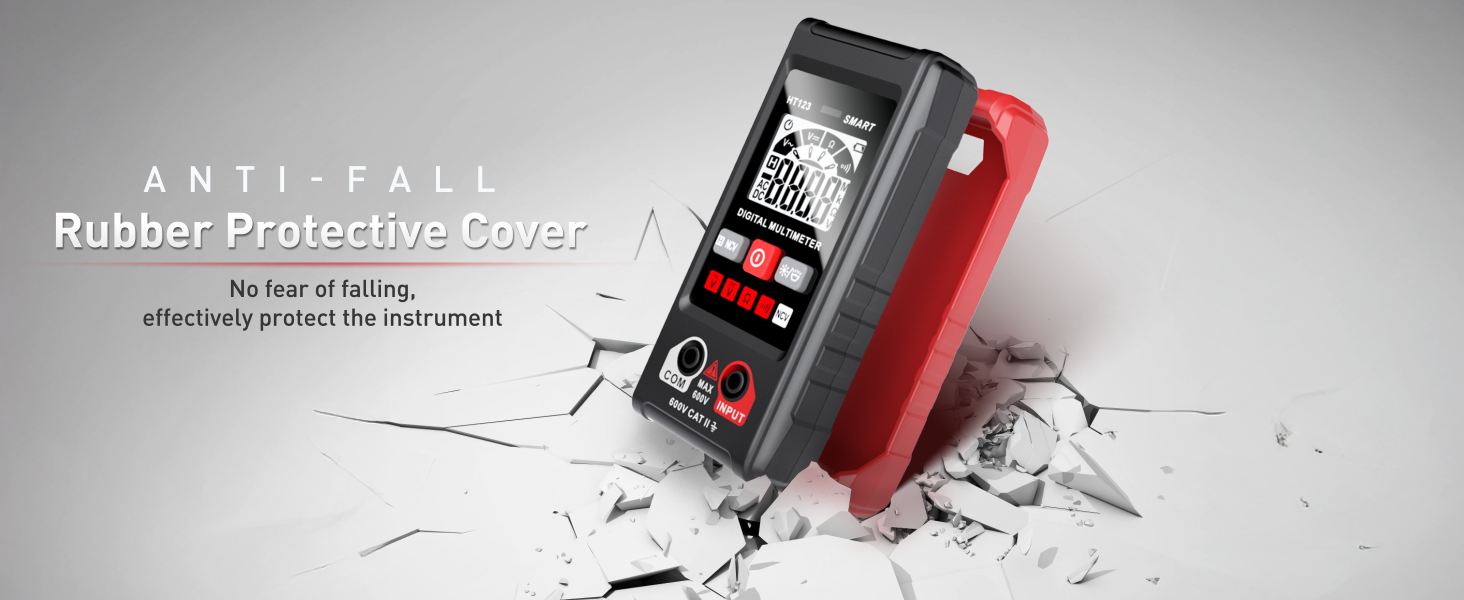 Anti-fall Rubber Protective Cover No fear of falling, effectively protect the instrument