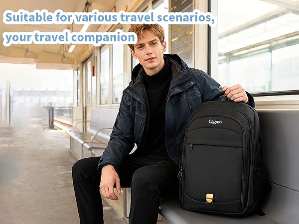 Backpacks combine sleek design with practical organization