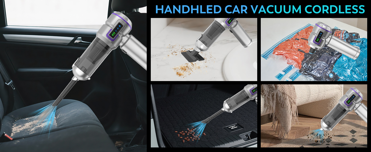 KedeeSparkle Car Vacuum Cleaner