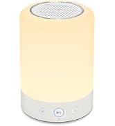 Kipcush Portable White Noise Machine with Night Light - 20 Non-Looping Sleep Sounds, 5 Soft Glow ...