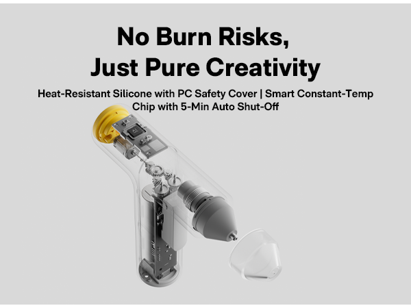 portable hot glue gun hot glue gun for kids safe cordless rechargeable glue gun