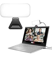 LUXCEO Video Conference Lighting for Recording, Adjustable Brightness &amp; Colortemp Settings, Zoom ...