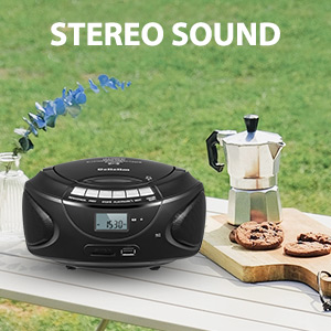 cd player with speakers