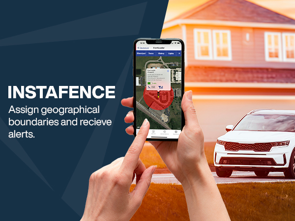 Instafence — Assign geographical boundaries and notified when the device moves passed the boundary.