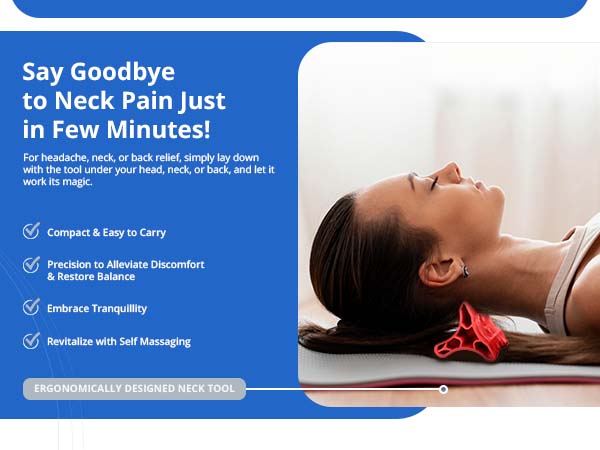 neck tension reliever, Davinici Tool, neck massager