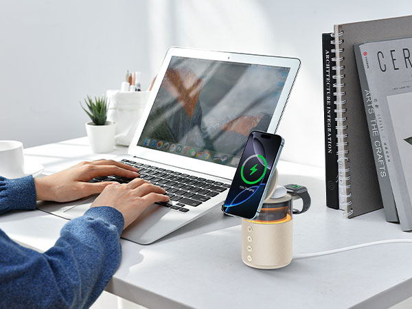 3 in 1 wireless charging station